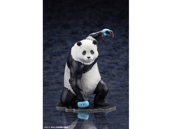 呪術廻戦」パンダを1/8スケールで立体化、拳で地面を突く姿を再現
