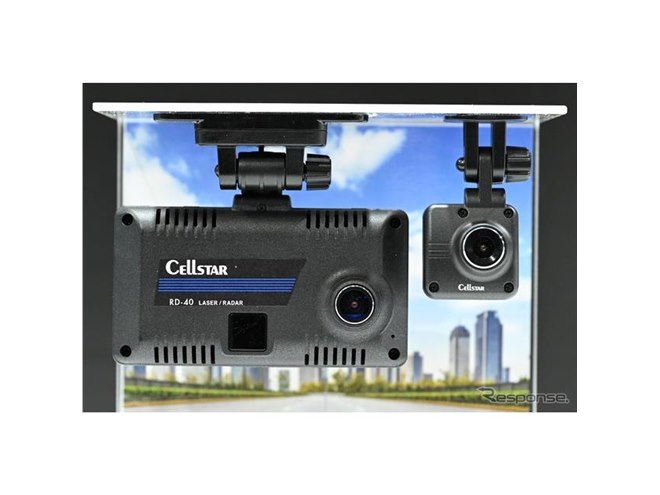 業界初！ ドラレコとレーザー＆レーダー探知機を一体化、“つながり”を