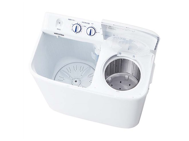 ハイアール、洗浄力にすぐれた洗濯容量5.5kgの二槽式洗濯機「JW-W55G