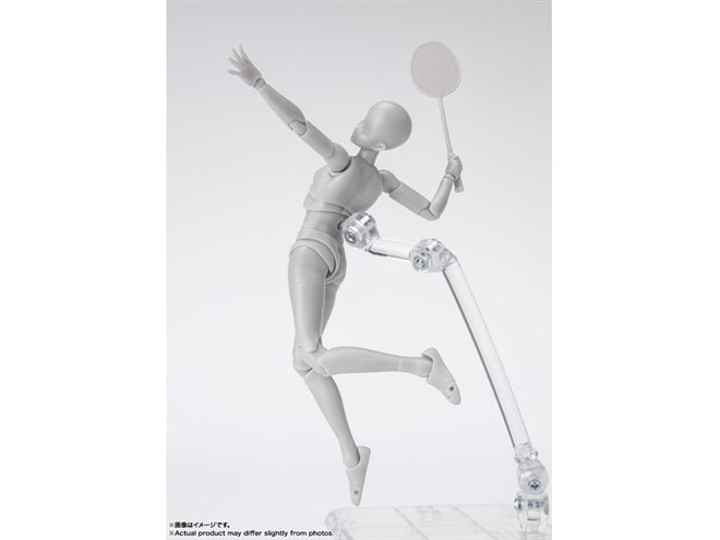 デッサン用フィギュア「ボディくん/ボディちゃん」に、スポーツが