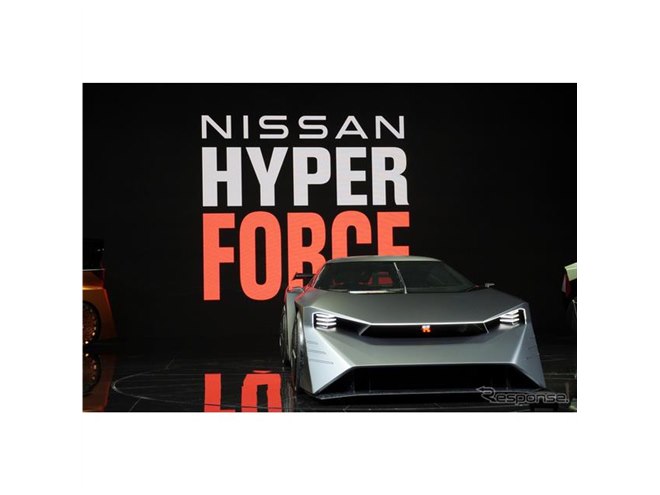 次期『GT-R』か？ 日産が電動スーパーカーを世界初公開…ジャパン