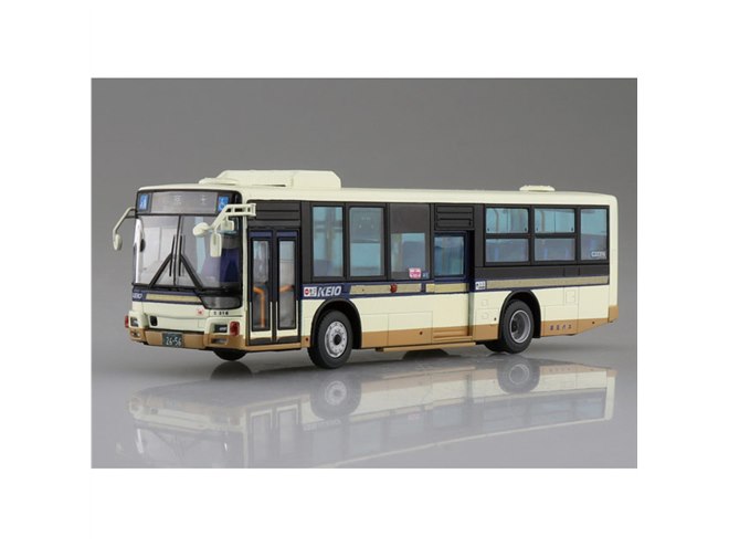 AOSHIMAが「京王電鉄バス」をコンバチキット化、QKG-MP38再現用の