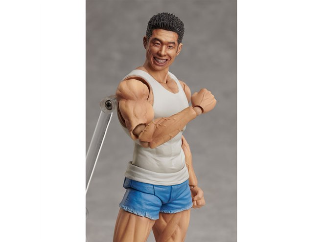 なかやまきんに君」が可動フィギュアになって登場、「パワー！顔」が