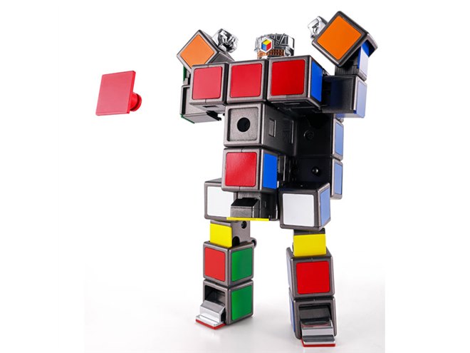 ロボに変形する「超合金 ルービックキューブ」が10月発売、パネル発射