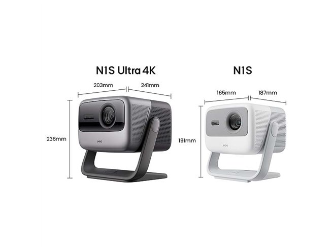 JMGO、3色レーザー光源を採用したGoogle TV搭載プロジェクター「N1S