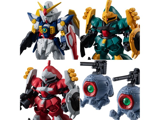 ガンダム食玩「FW GUNDAM CONVERGE」第25弾、ウイングガンダムなど全6