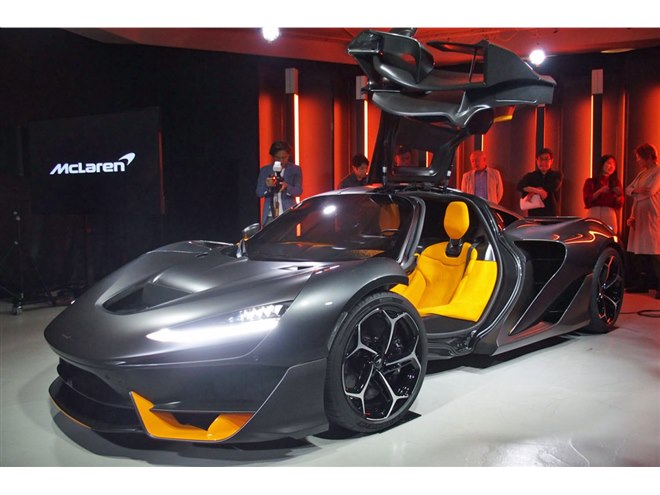 全世界399台限定で発売 マクラーレンが最高峰モデル「W1」を日本初披露