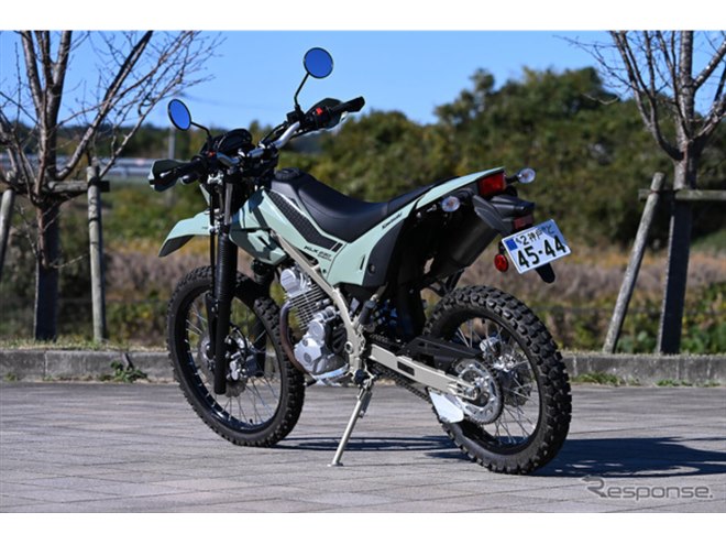 15秒でわかる］カワサキ『KLX230シェルパ』…ついに発売、幅広い
