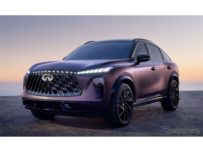 インフィニティが「中型SUVクーペ」のコンセプト公開、モチーフに