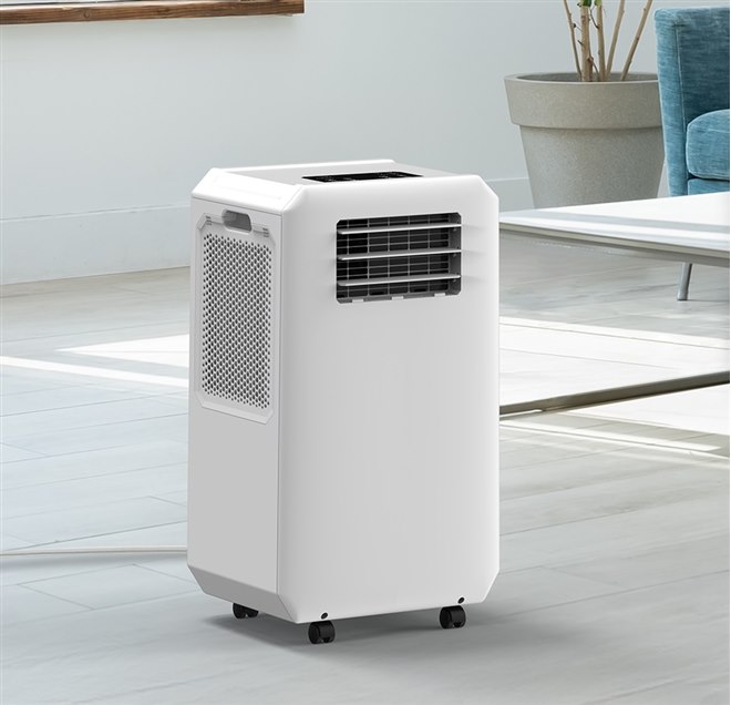 スリーアップ、窓への排熱ダクト設置が不要の「排熱レス スポットエア