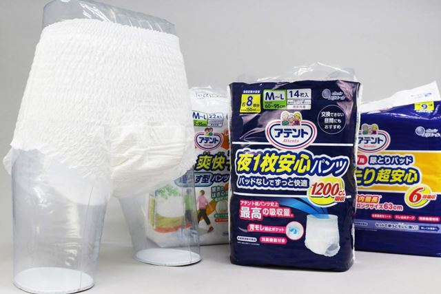 ユニ・チャーム ライフリー 長時間あんしんうす型パンツ Mサイズ 4回