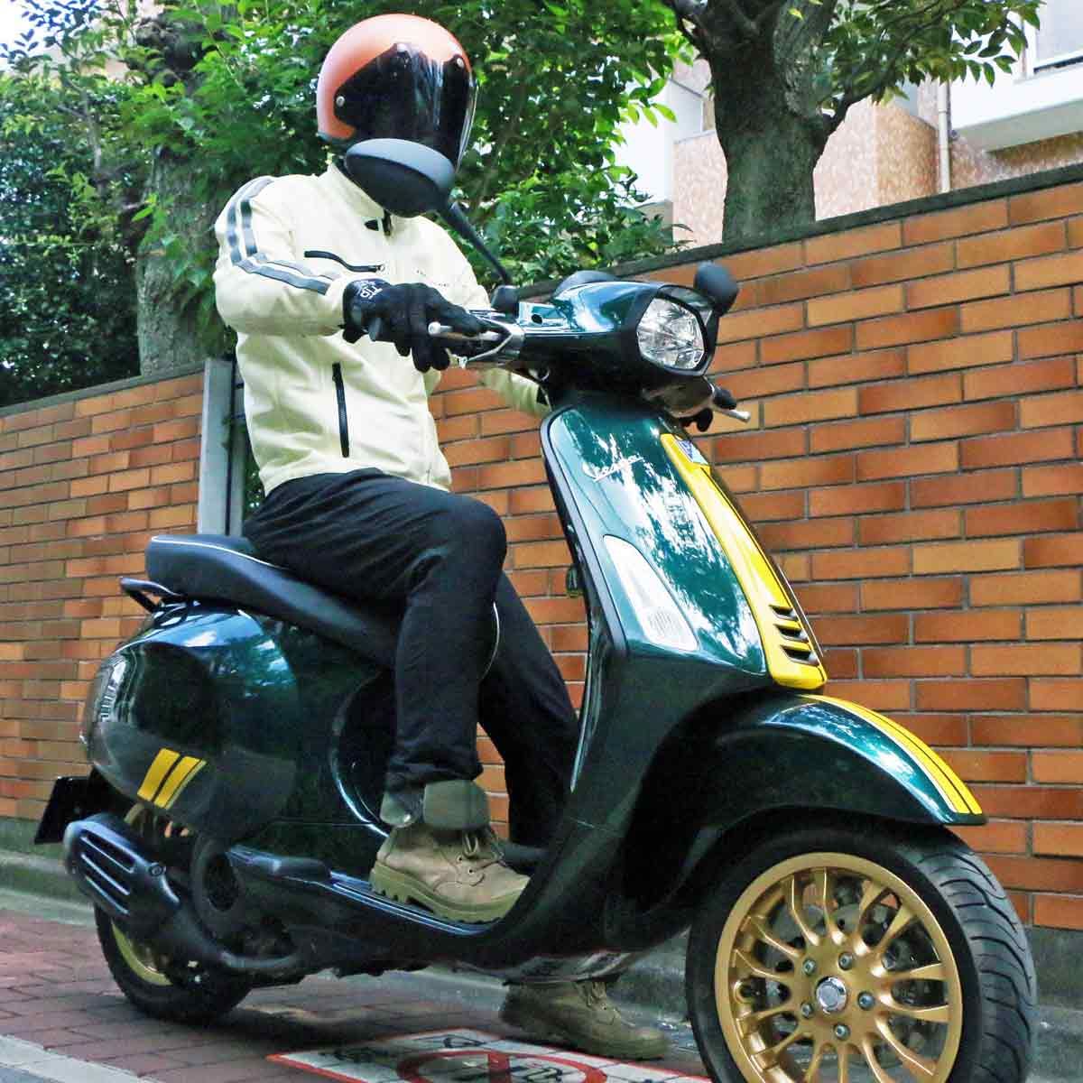 レーシングカラーのベスパ「Sprint 150 Racing Sixties」のキビキビ