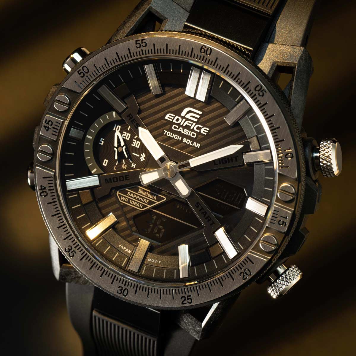 カシオ「エディフィス」が車や工具を愛する人たちに捧げた入魂の「ソス