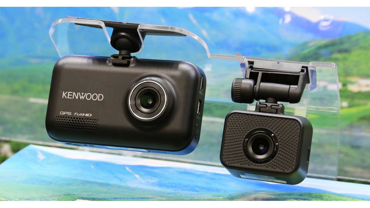 ケンウッド「DRV-MR740」高精細画質で前も後ろも撮影できるドライブ