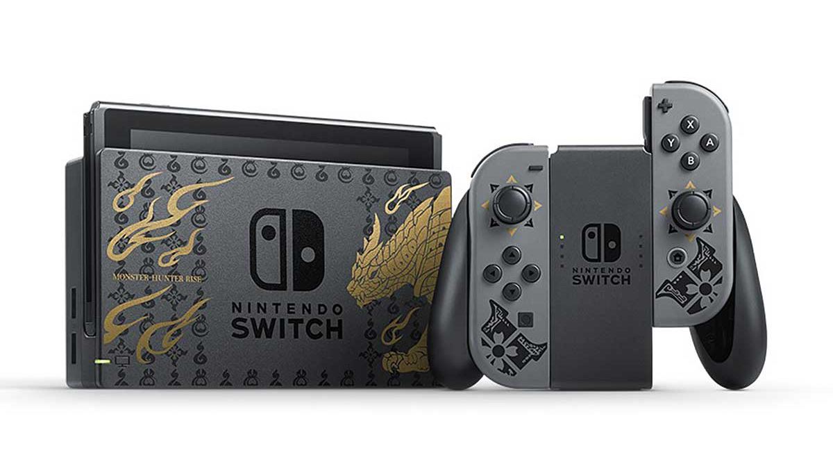 今週発売の注目製品】モンスターハンターライズ仕様のNintendo Switch