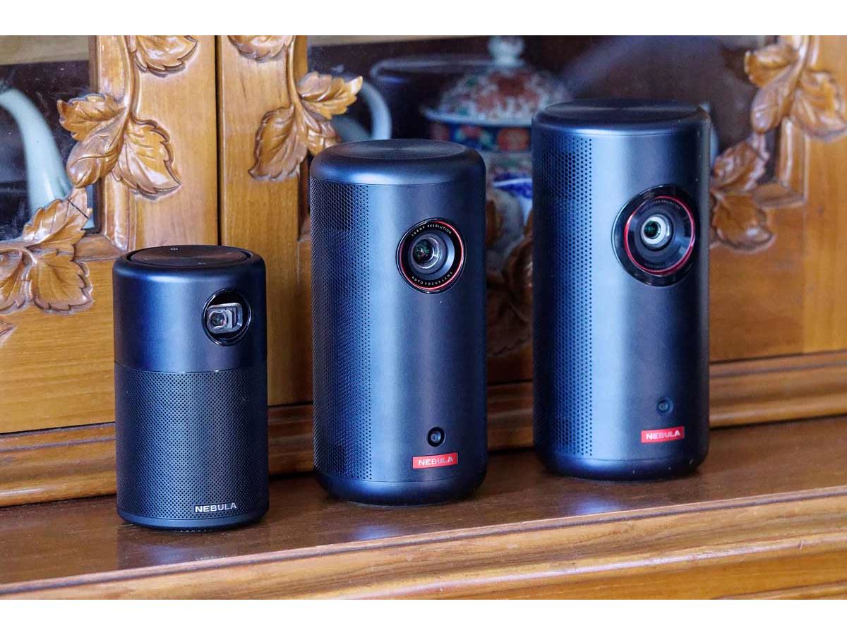 人気のモバイルプロジェクター「Nebula Capsule」シリーズはどれを買え