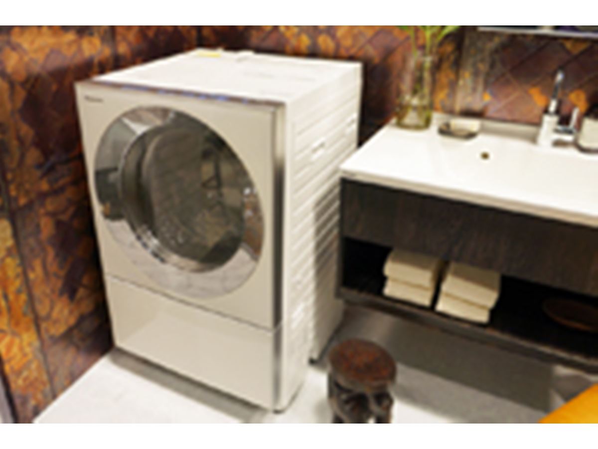 見せたくなるドラム式洗濯機！ 直方体フォルムのパナソニック「Cuble