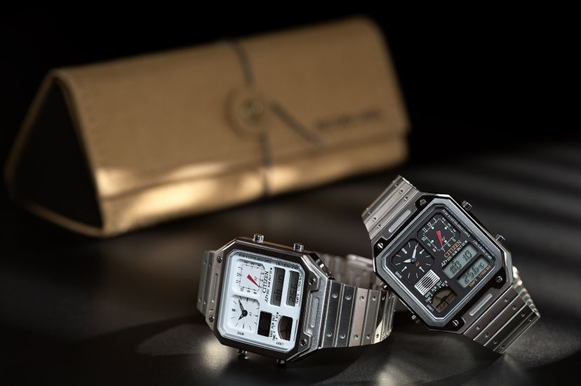 レトロ風味をワンポイント加えたいなら、シチズン「サーモセンサー」が