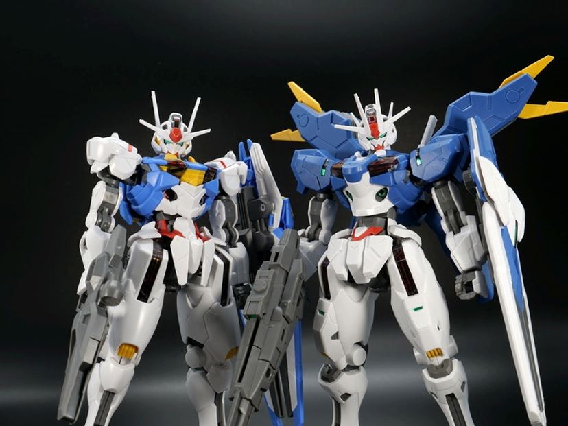 水星の魔女」の改修型「ガンダムエアリアル」を旧作と徹底比較