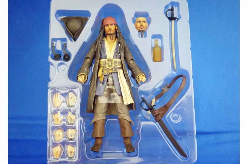 ジャック・スパロウが最新技術でフィギュア化！ その再現度が圧倒的
