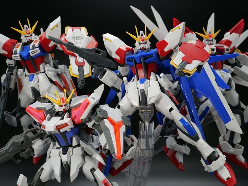 簡単に作れる「ビルドストライク エクシードギャラクシー」をHG歴代作