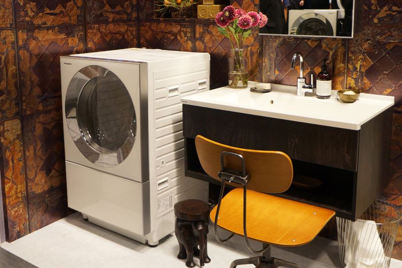 見せたくなるドラム式洗濯機！ 直方体フォルムのパナソニック「Cuble