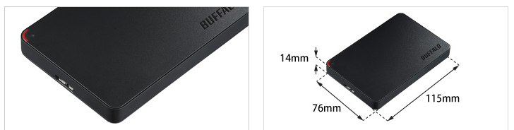 価格.com - バッファロー MiniStation HD-PCFS2.0U3-BBA [ブラック