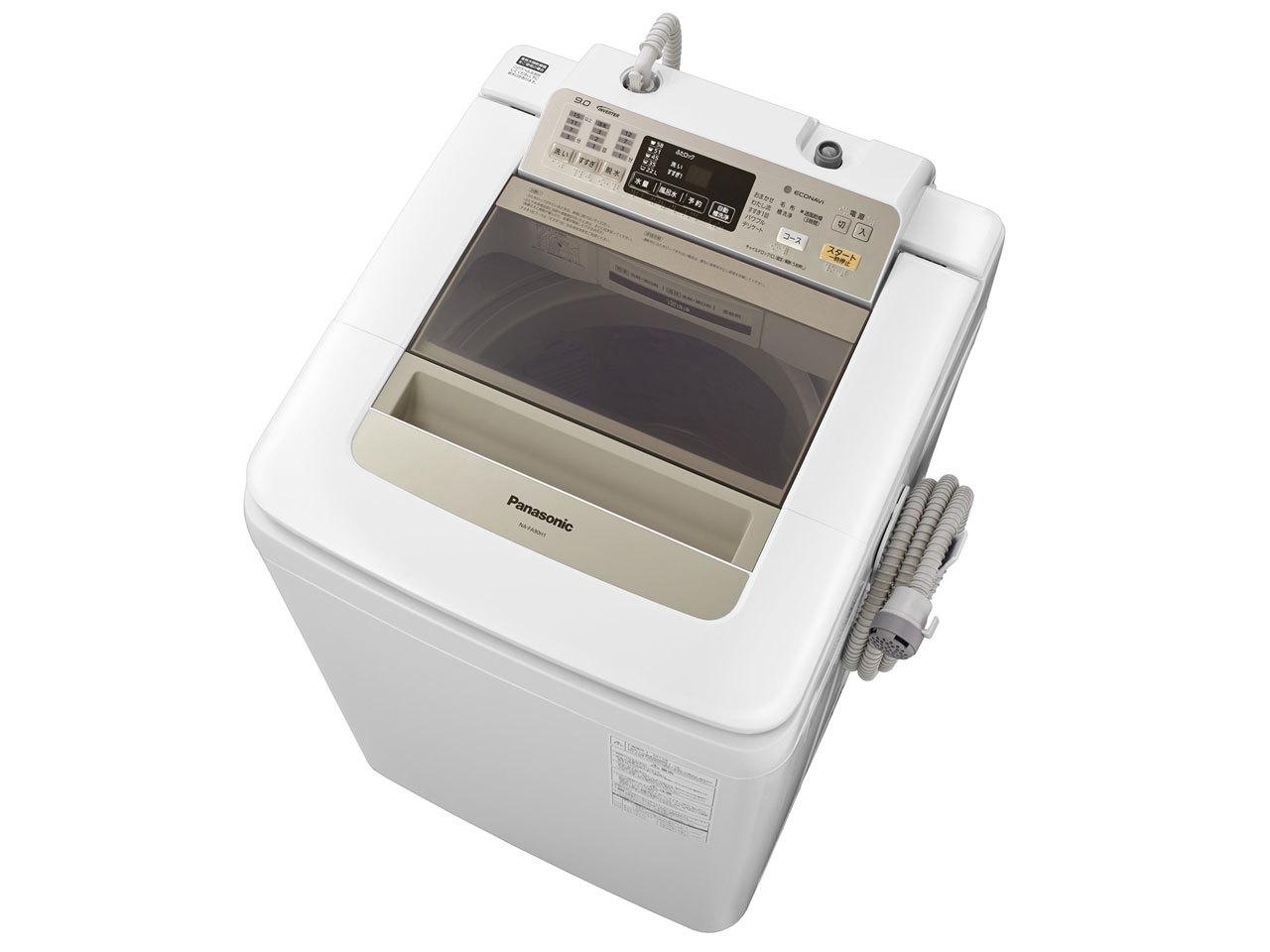 J242R Panasonic 洗濯機 NA-FA90H7 2019年製 概要 全自動洗濯機 NA