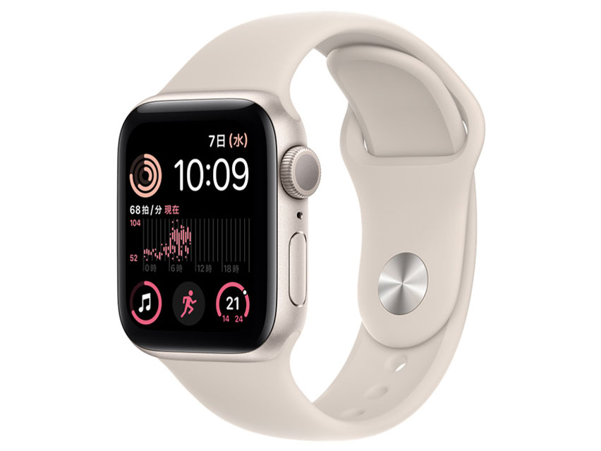 Apple Apple Watch SE 第2世代 GPSモデル 40mm MNJT3J/A [ミッドナイト