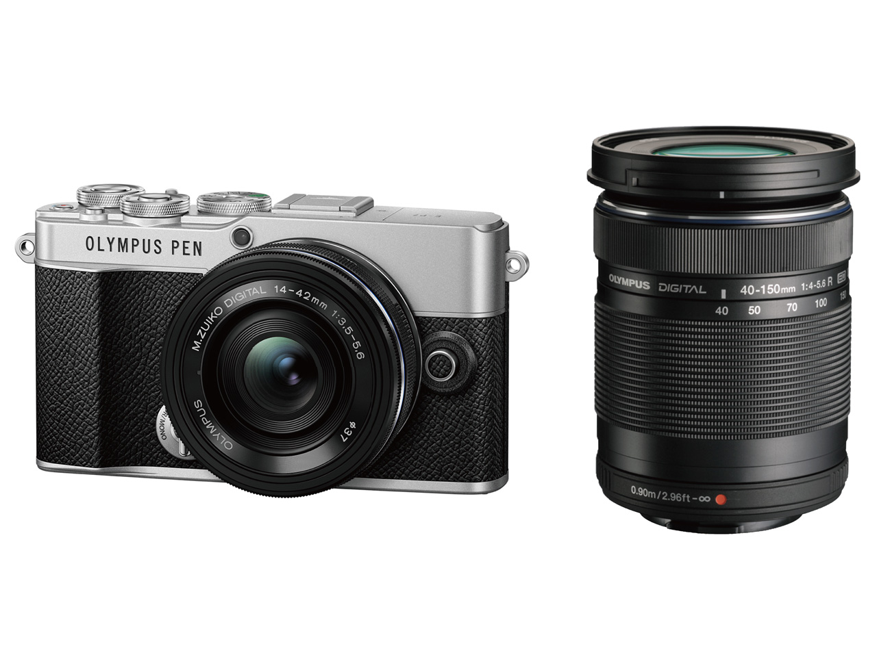 オリンパス OLYMPUS PEN E-P7 EZダブルズームキット [シルバー] 価格