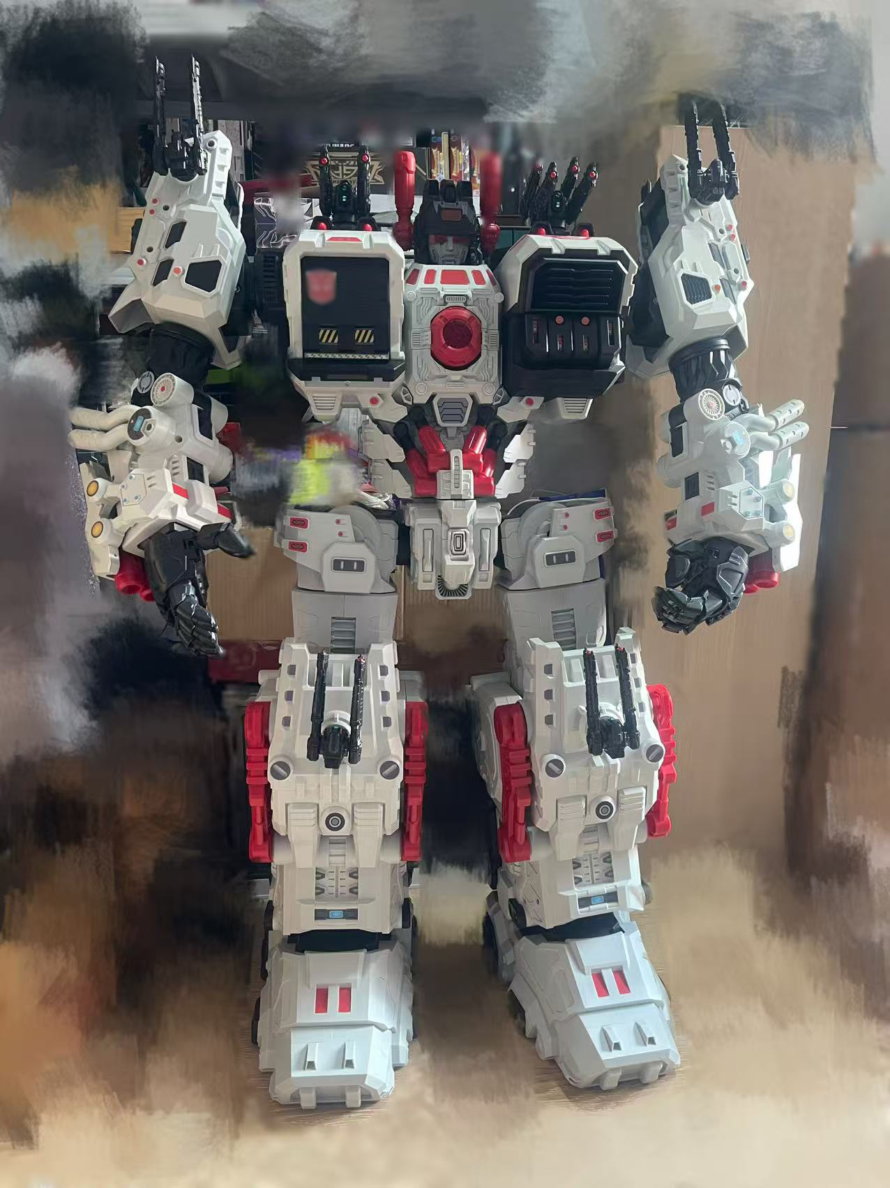 PVC Plastic Sticker&Muzzle Upgrade Kit For W-resources M01 Steel