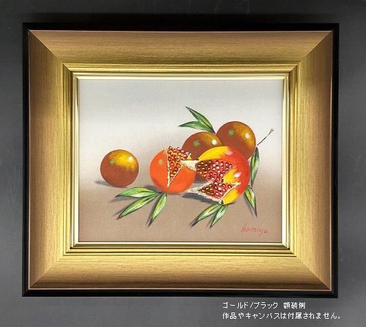 8167 F6号 410×318mm UVカットアクリル板付き油彩額縁 モダンな軽量