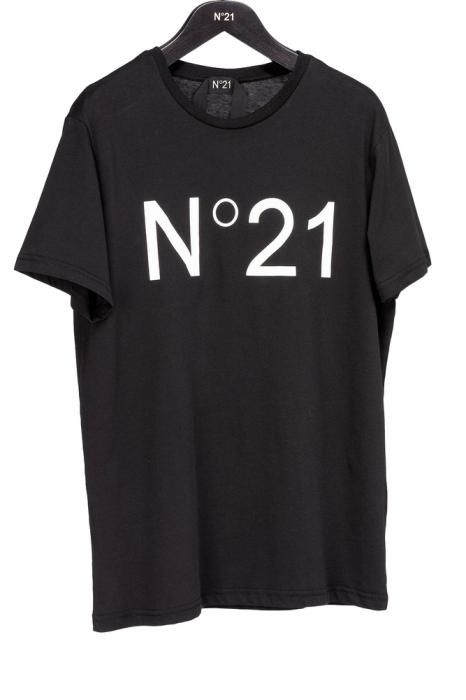 定番ロゴカットソー BLACK N°21 ヌメロ ヴェントゥーノ - THE PARK