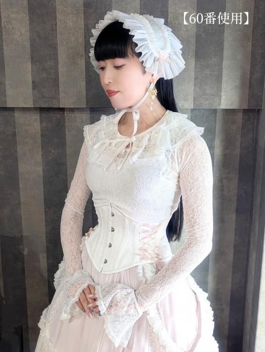 size4即納可能】セレクトリボンサイドレースアップミニコルセット