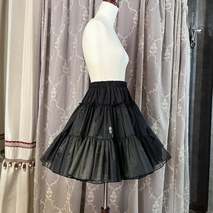 kuroobi】遮熱パニエabilletage仕様(黒/43cm丈)KO000-ab-43BK - 【公式