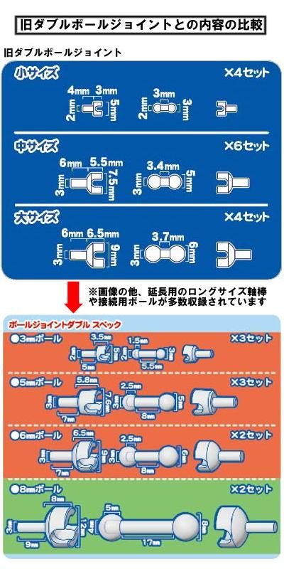 HOBBY BASE | 関節技 ボールジョイントダブル - G PARTS ［ジーパーツ