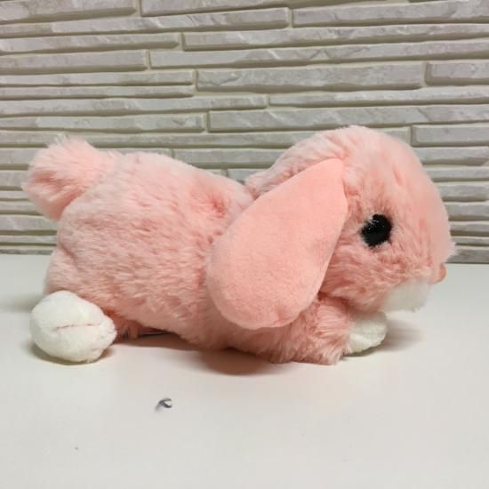 うさぎのマロン ロップイヤー（ピンク） - ぬいぐるみメーカーTAKE OFF