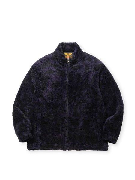 30% OFF 【 CALEE 】 NYLON RIP FLEECE TRACK TYPE JACKET ＜SNAKE