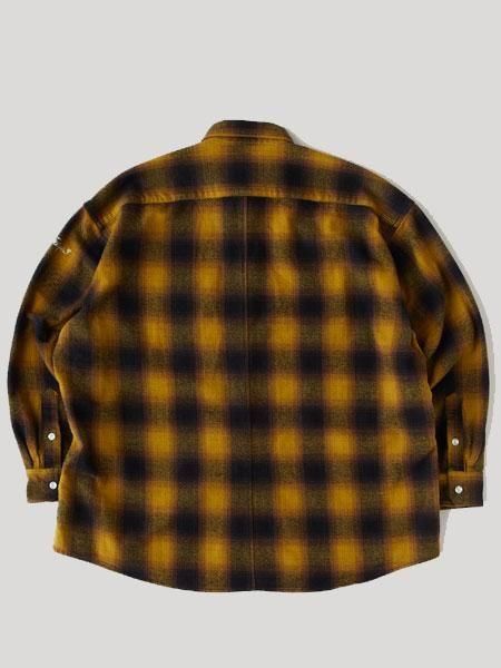 F.A.T. 】 ×【 BIG MAC 】 MAC SHADE ( BIG シルエット L/S オンブレ