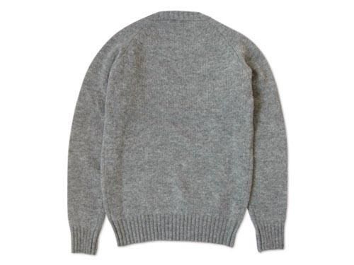 Charpentier de Vaisseau シェットランドウールニット GRAY