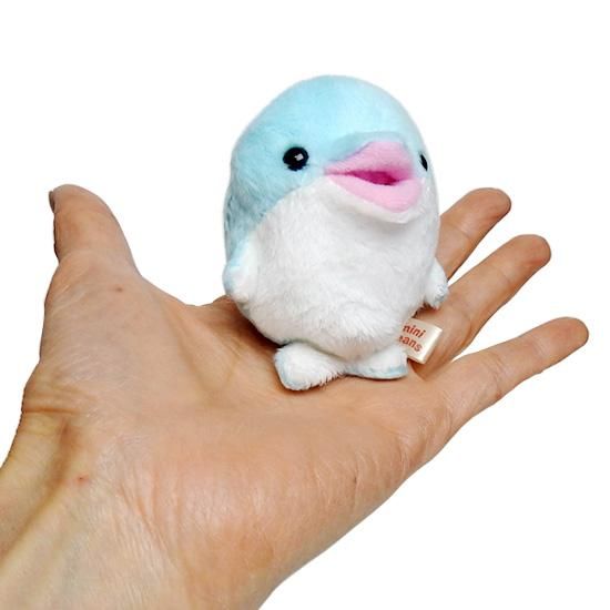 イルカ ぬいぐるみ 海の生き物 A-SHOW ミニビーンズ ドルフィン 7cm