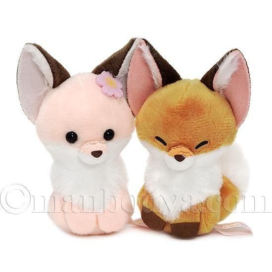キツネ ぬいぐるみ 動物 キーホルダー アミューズ AMUFUN ニコニコぺあ