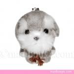 ぬいぐるみ 犬 たけのこ プチフォンテーヌ 携帯ストラップ レトリバー