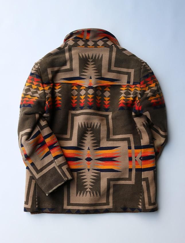 70s PENDLETON CHIEF JOSEPH PATTERN WOOL COAT SIZE 42 | 70年代の