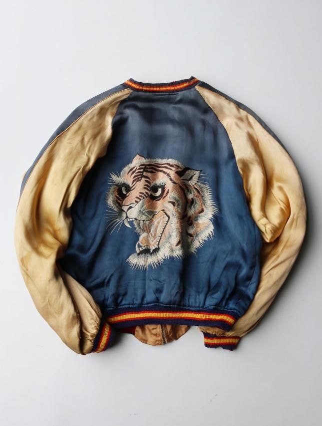 50s SOUVENIR JACKET | TIGER HEAD - MATIN, VINTAGE OUTFITTERS