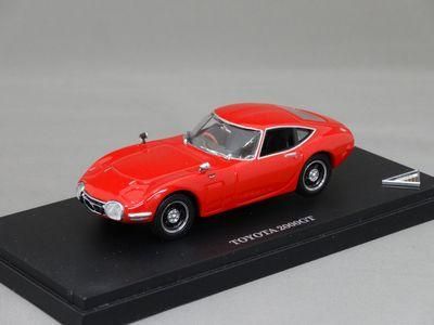 1/43 KYOSHO トヨタ 2000 GT （レッド） - ミニカーショップ グリーン