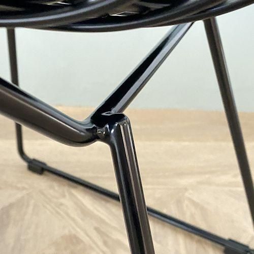 ハリー・ベルトイア/WireChairワイヤーチェア【ブラックフレーム×PU