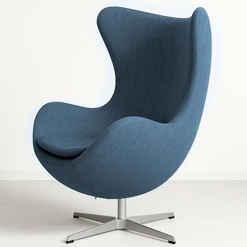 アルネ・ヤコブセン/エッグチェアEggChair【タイプA・ポリエステル仕様