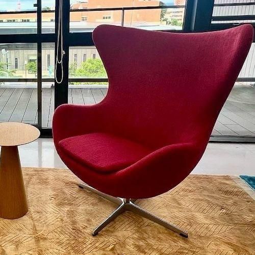 アルネ・ヤコブセン/エッグチェアEggChair【タイプA・ポリエステル仕様