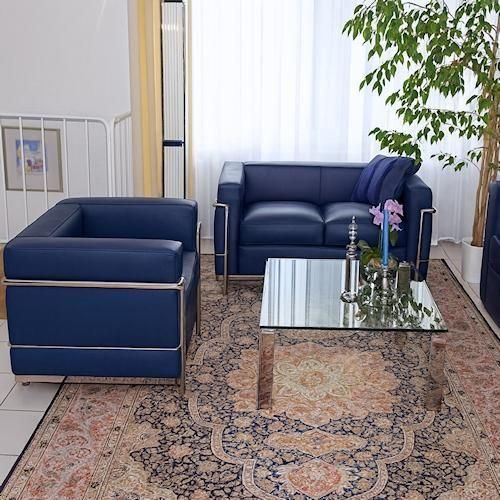 ル・コルビジェ/LC2グランコンフォート1Pソファ【スティールライン